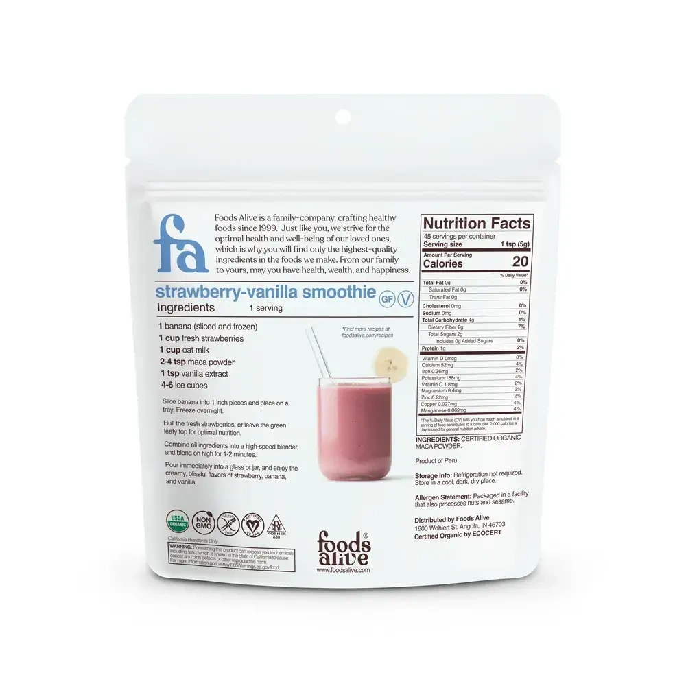 Product image for Maca Powder Organic.