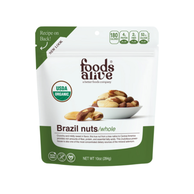 Organic Brazil Nuts 284 Grams