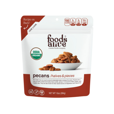 Organic Pecans 284 Grams
