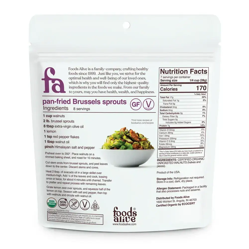 Product image for Organic Walnuts.