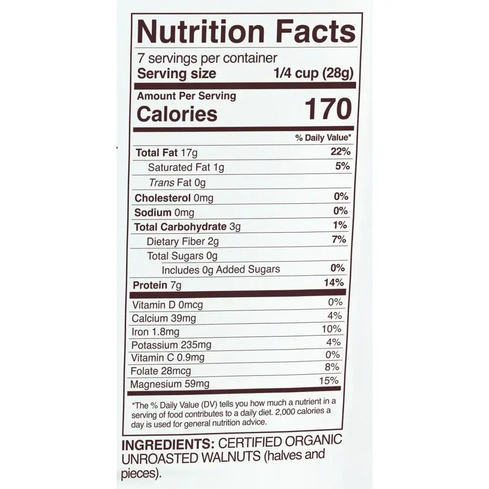 Product image for Organic Walnuts.