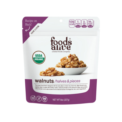 Organic Walnuts 284 Grams