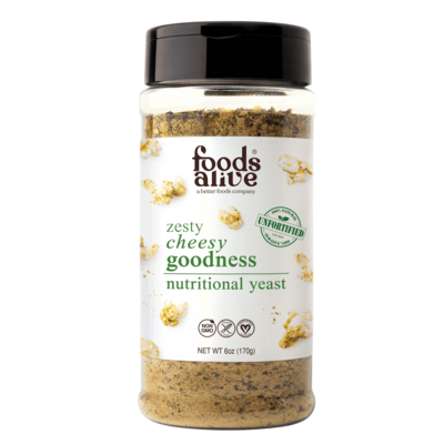 Zesty nutritional yeast blend shaker jar 6 Ounces