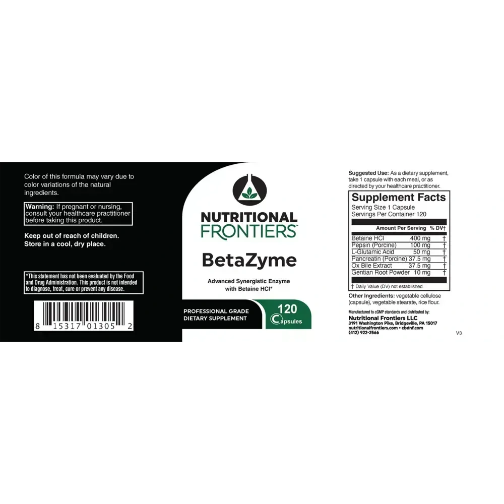 Product image for BetaZyme (California Only).