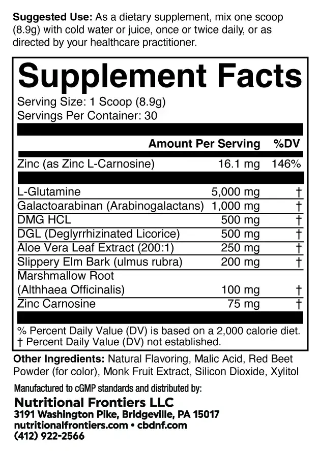 Product image for GI Complete Powder, Raspberry.