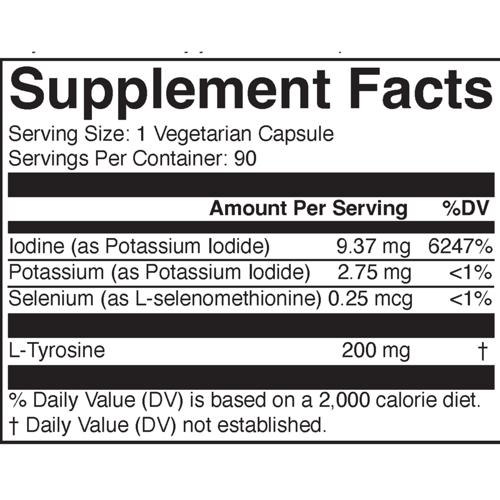 Product image for Iodine Plus.