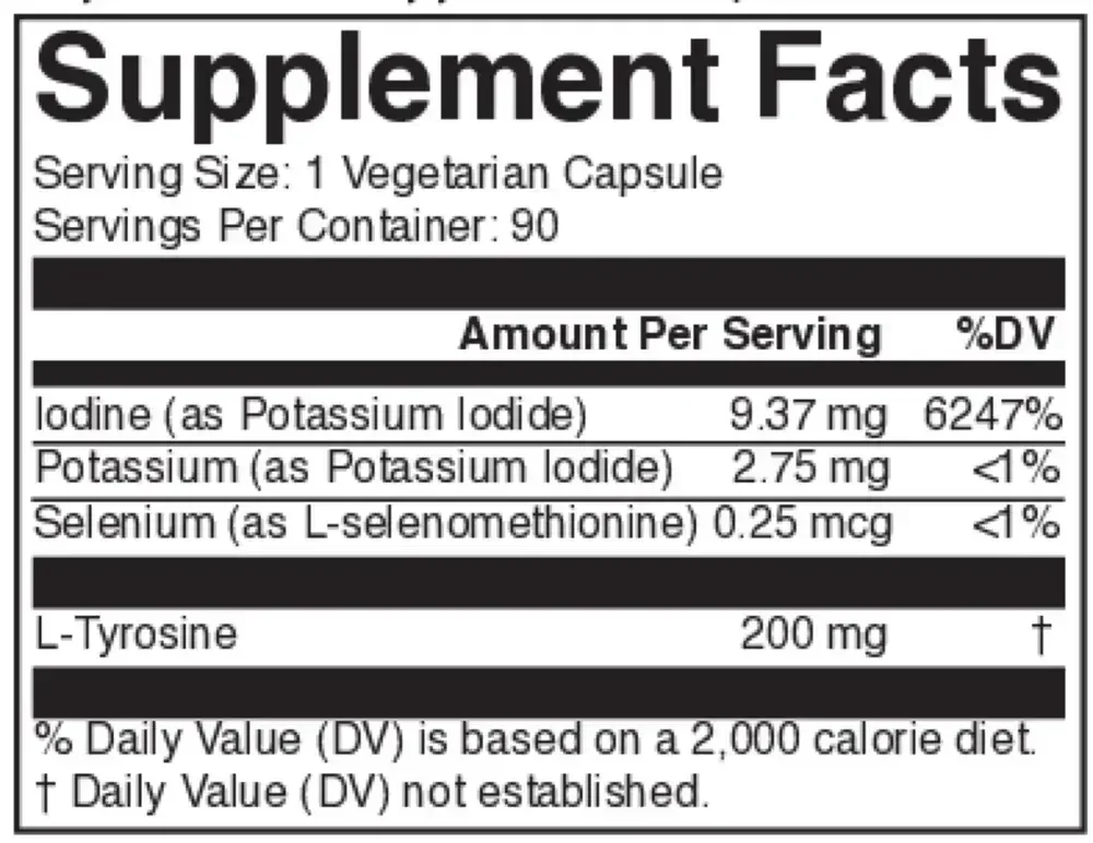 Product image for Iodine Plus.