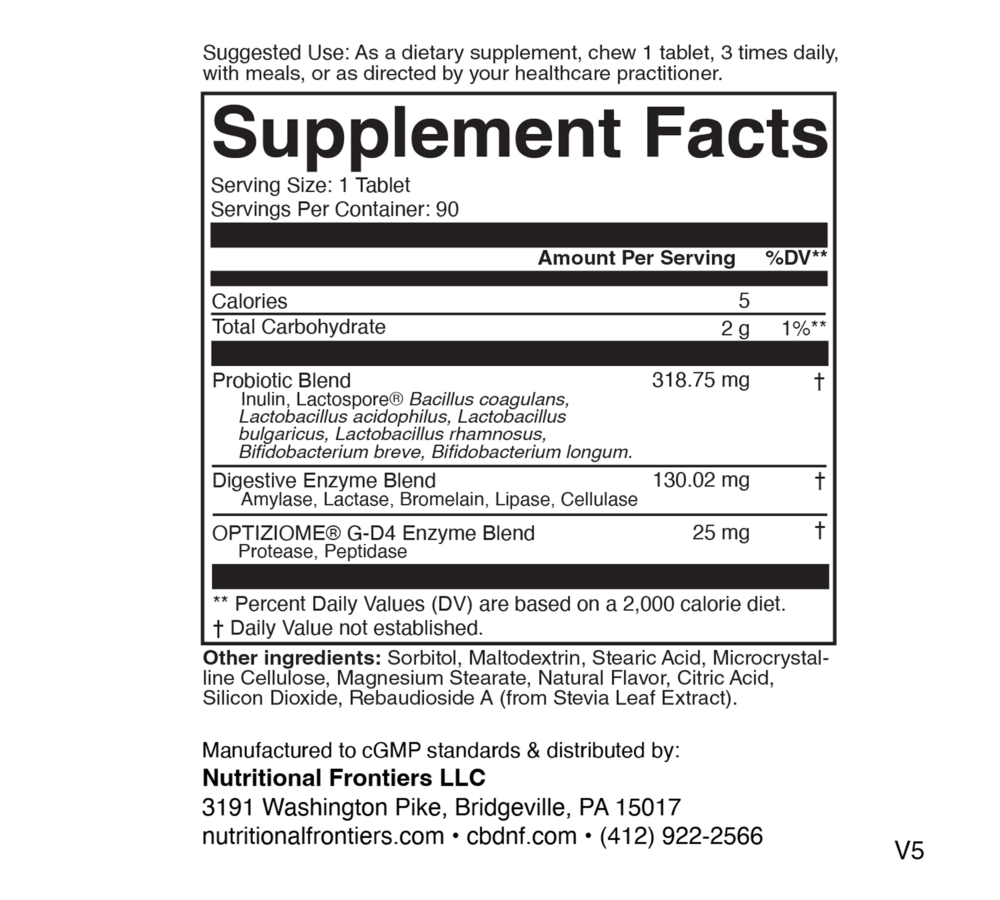 Product image for ProbZyme, Grape Chewables.