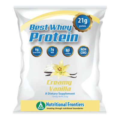 The Best Whey - Vanilla 1 Packet The Best Whey - Vanilla 1 Packet
