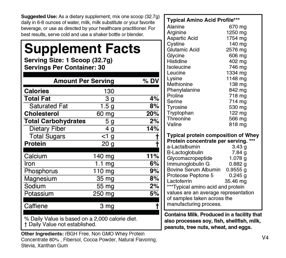 Product image for The Best Whey, Chocolate.