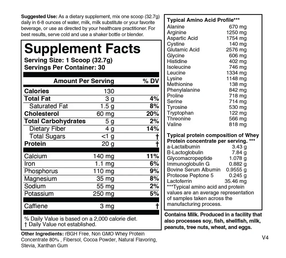 Product image for The Best Whey, Chocolate.
