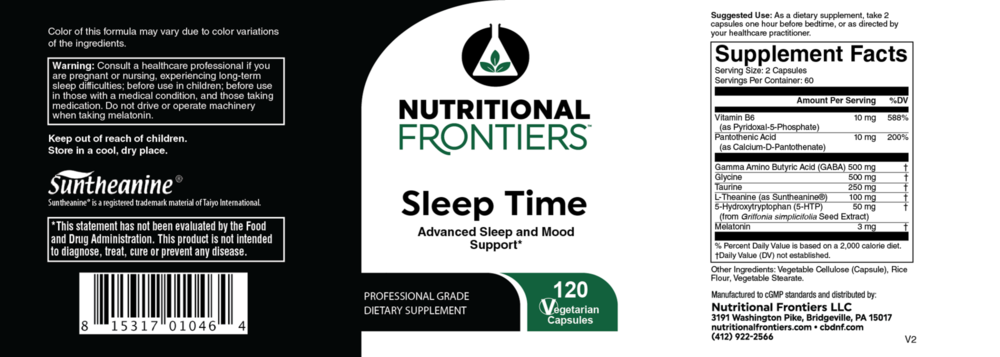 Product image for Sleep Time.