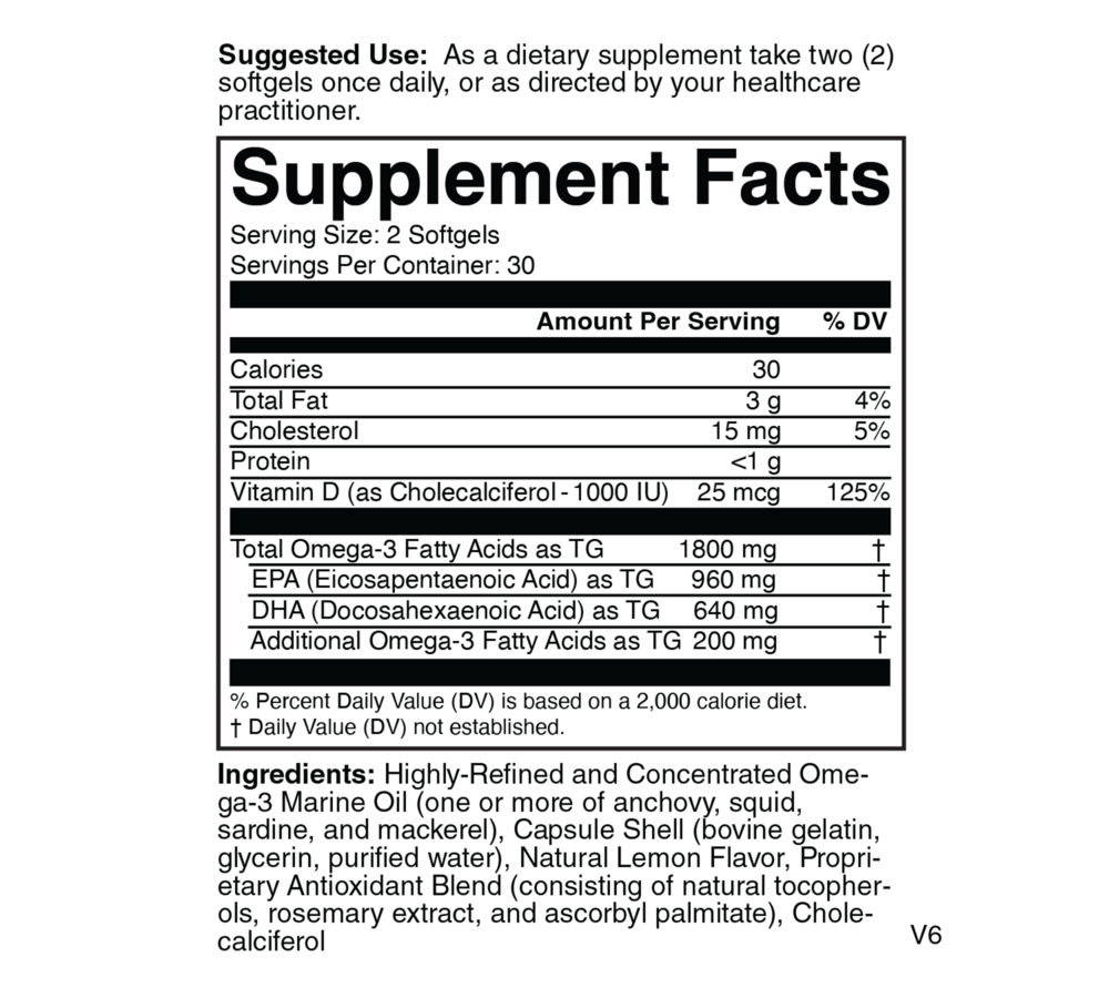 Product image for Omega 3D.