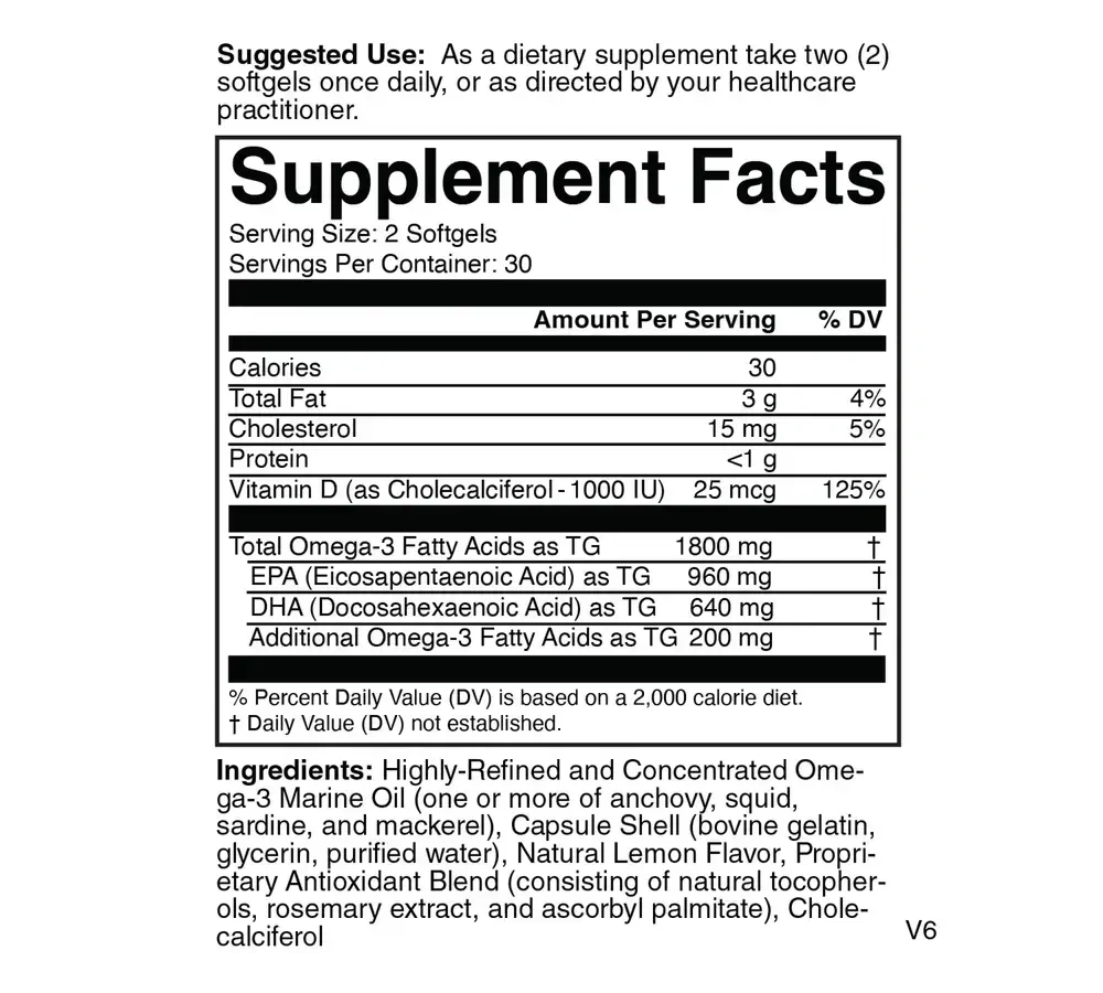 Product image for Omega 3D.
