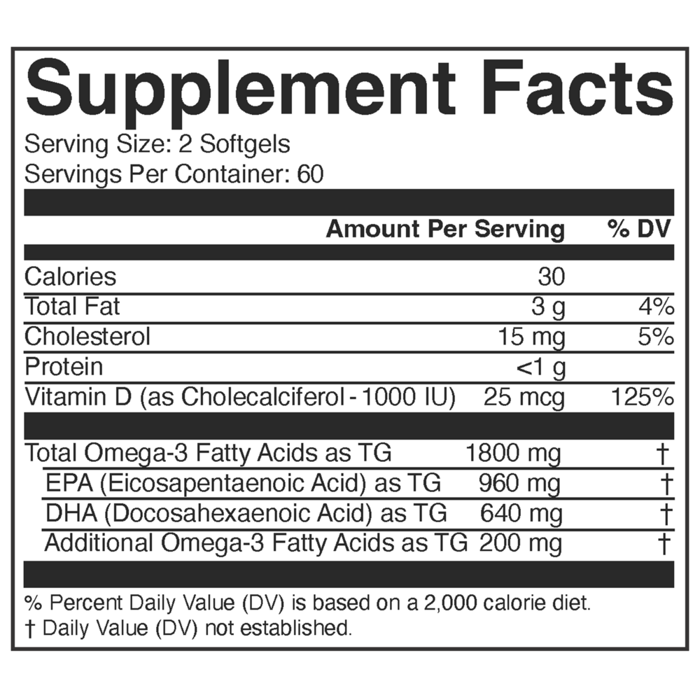 Product image for Omega 3D.