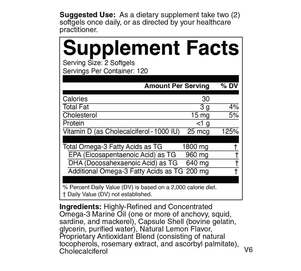 Product image for Omega 3D.