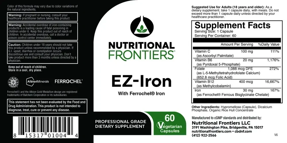 Product image for EZ Iron.