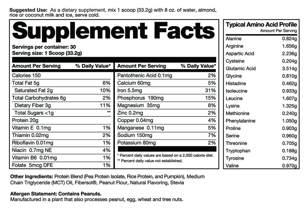 Product image for Super Shake, Peanut Butter (California Only).