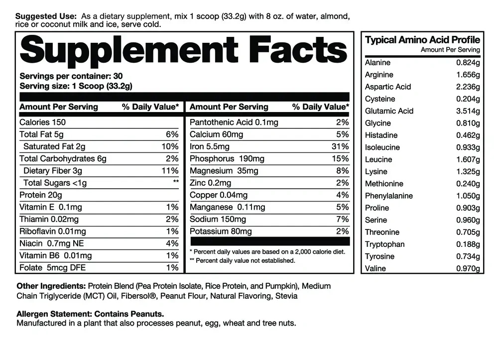 Product image for Super Shake, Peanut Butter (California Only).