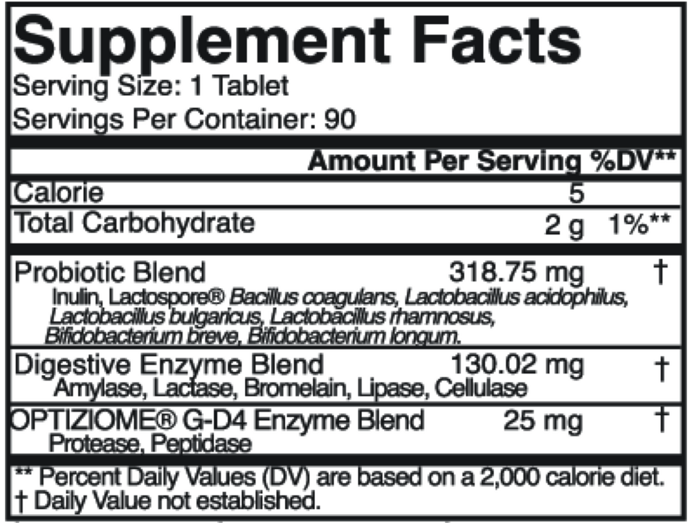 Product image for ProbZyme, Tropical Punch Chewables (California Only).