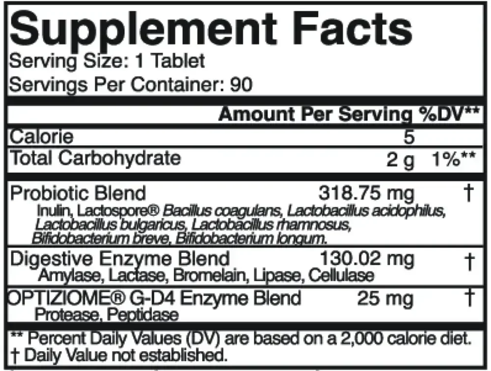 Product image for ProbZyme, Tropical Punch Chewables (California Only).