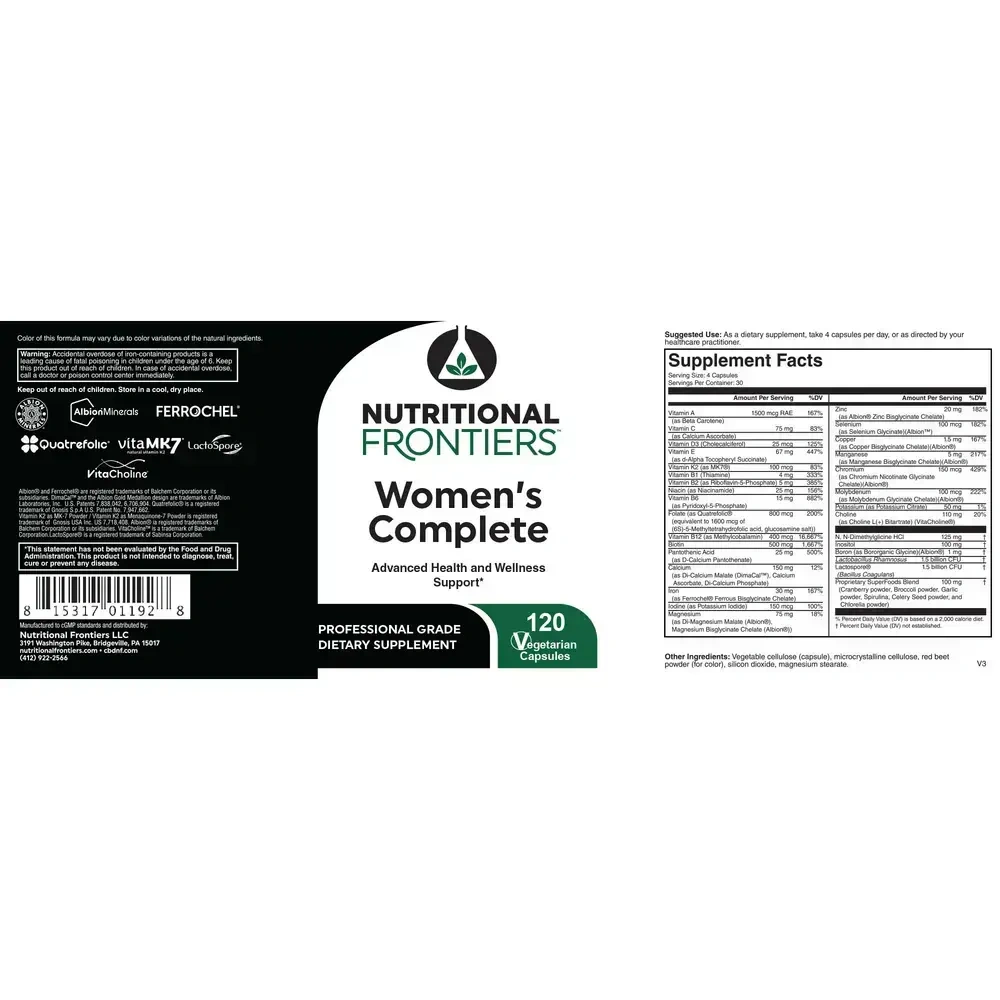 Product image for Women's Complete (California Only).