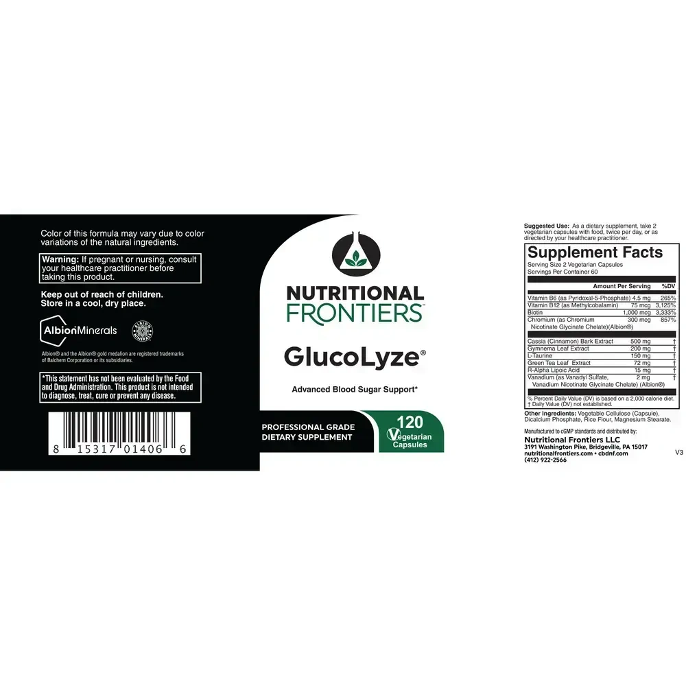 Product image for GlucoLyze (California Only).