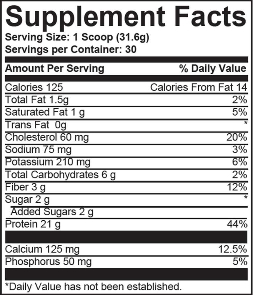 Product image for The Best Whey, Chocolate (California Only).