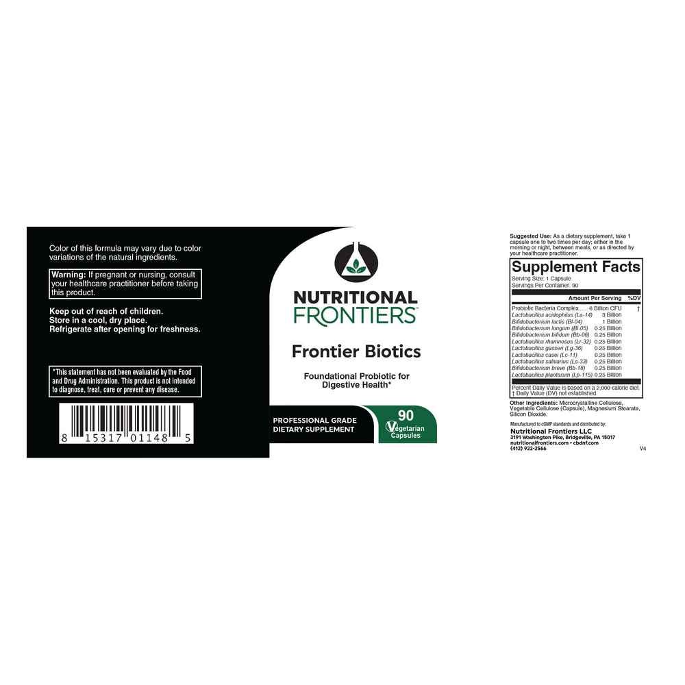 Product image for Frontier Biotics (California Only).