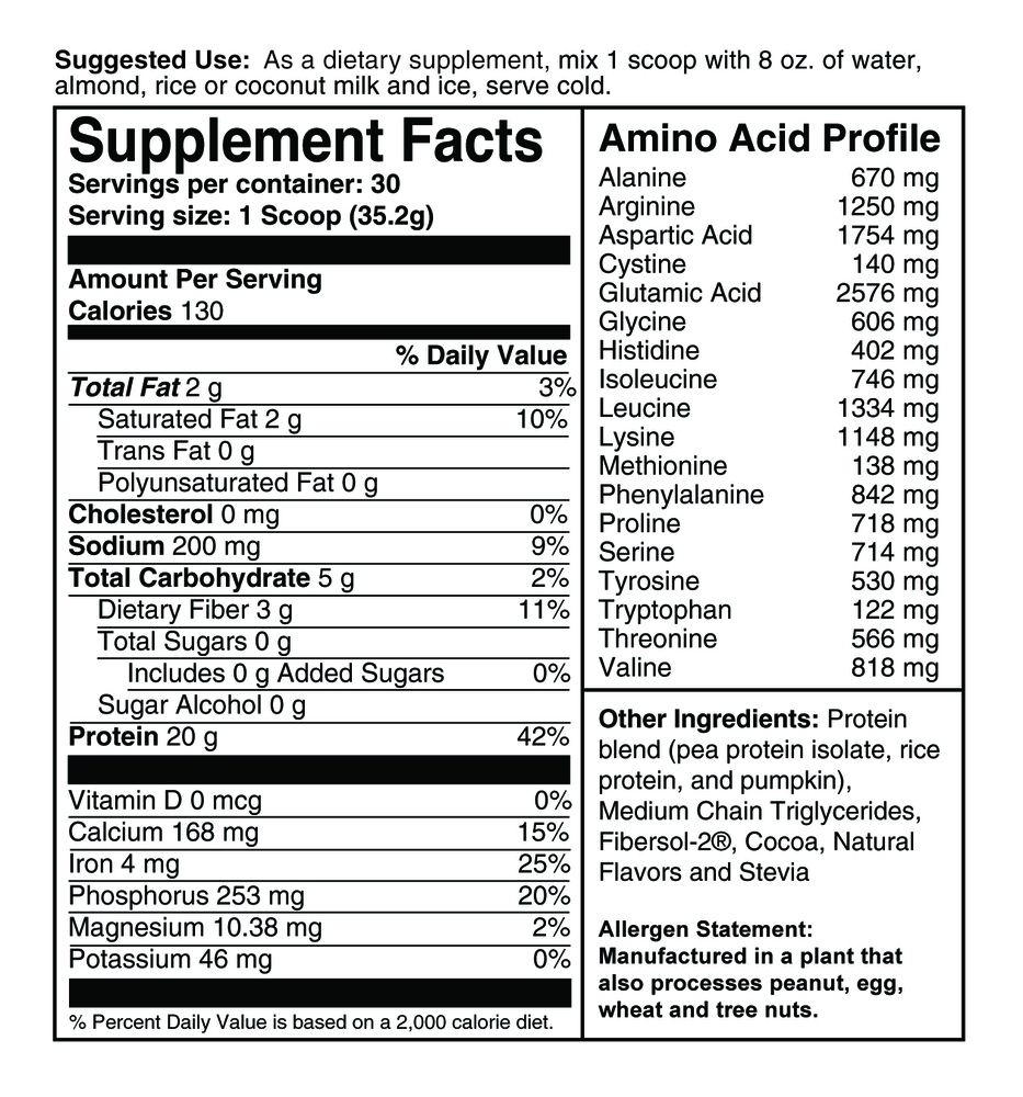 Product image for Super Shake, Chocolate (California Only).