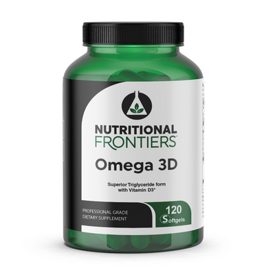Omega 3D (California Only) (120 Softgel Capsules) by Nutritional Frontiers