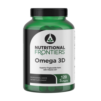Omega 3D (California Only) 120 Softgel Capsules