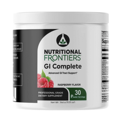 GI Complete Powder, Raspberry (California Only) 264 Grams