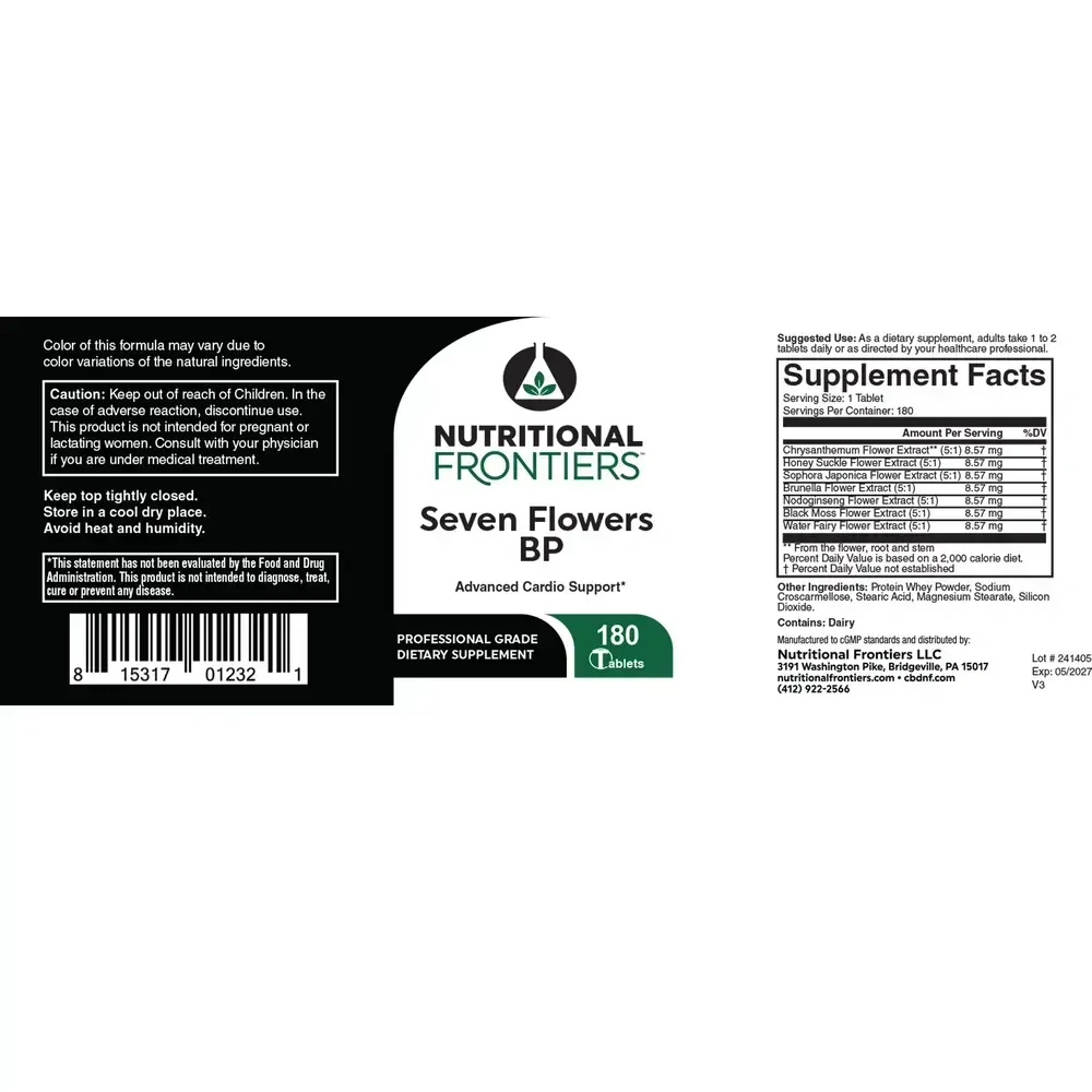 Product image for Seven Flowers BP.