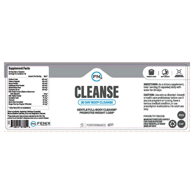 Cleanse 60 capsules