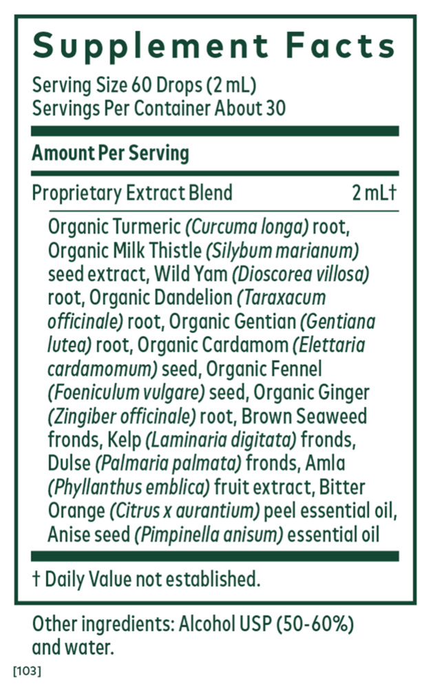 Product image for Digestive Bitters with Turmeric.