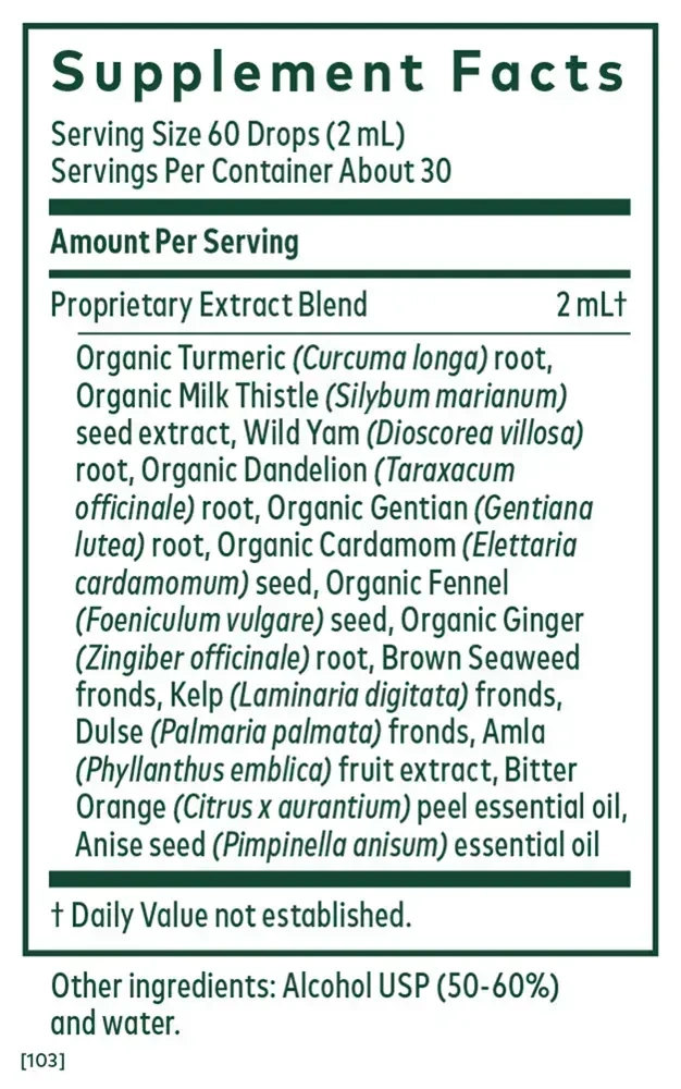 Product image for Digestive Bitters with Turmeric.