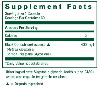 Product image for Black Cohosh.