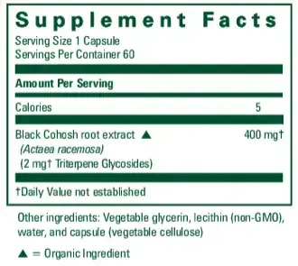 Product image for Black Cohosh.