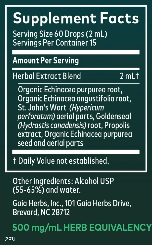 Product image for Echinacea/Goldenseal Supreme.