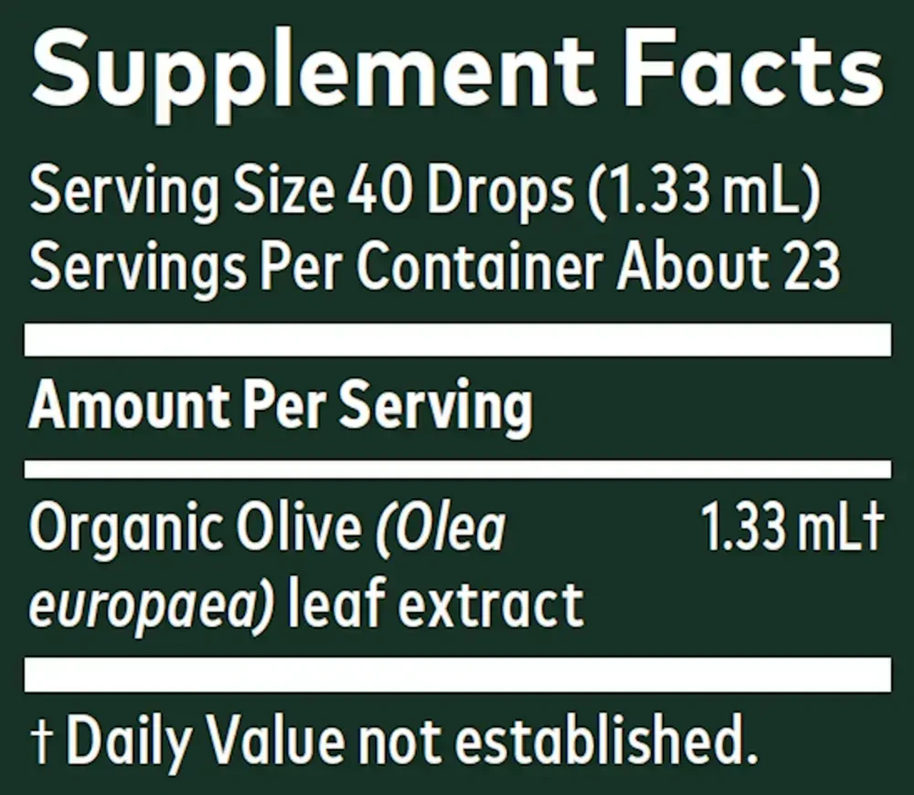 Product image for Organic Olive Leaf.