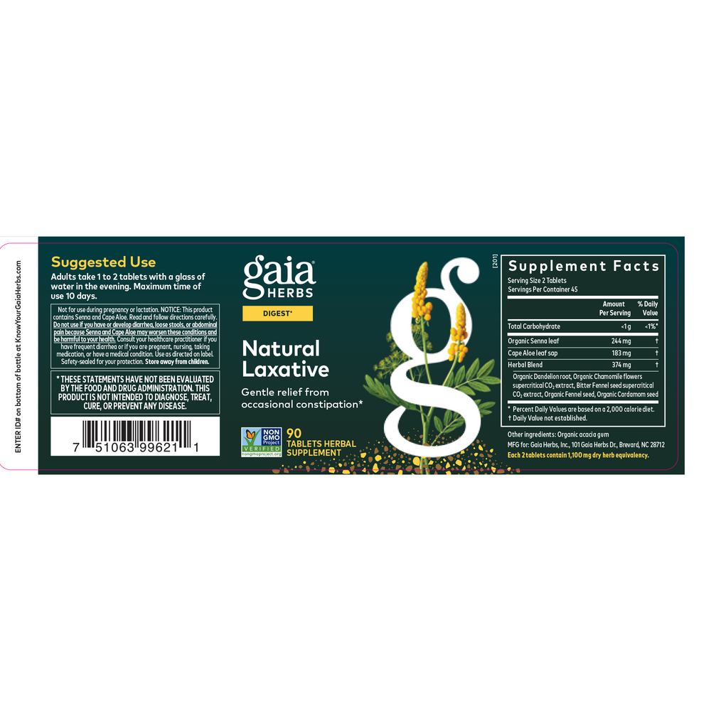 Product image for Natural Laxative.