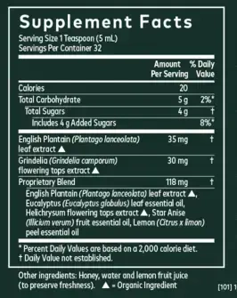 Product image for Bronchial Wellness  Herbal Syrup.