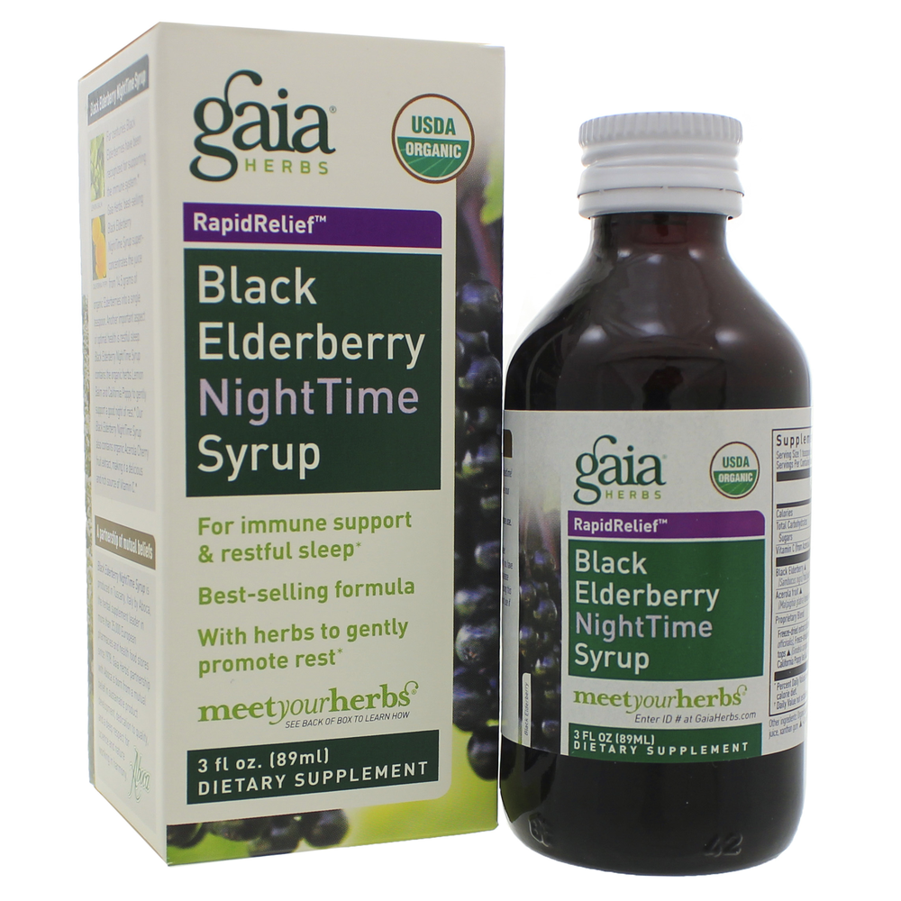 Black Elderberry NightTime Syrup product image