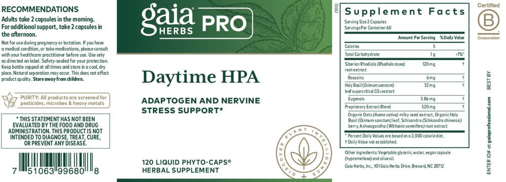 Product image for Daytime HPA (formerly HPA AXIS: Daytime Maintenance).