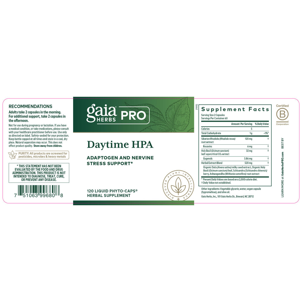 Product image for Daytime HPA.