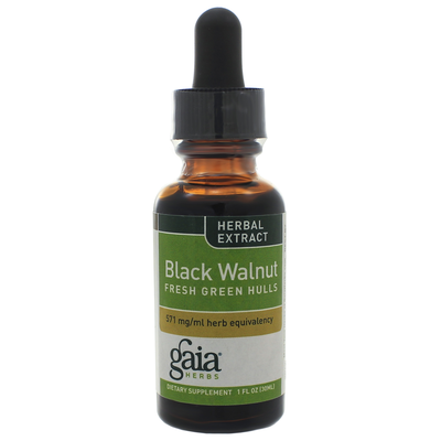 Black Walnut Hulls (1 Ounce) by Gaia Herbs / Professional Solutions