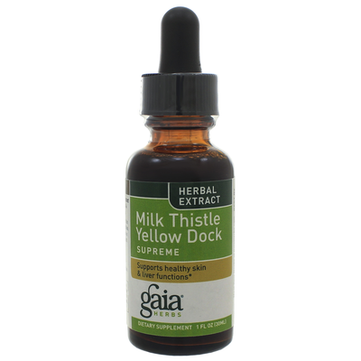 Milk Thistle-Yellow Dock Supreme 1 Ounce