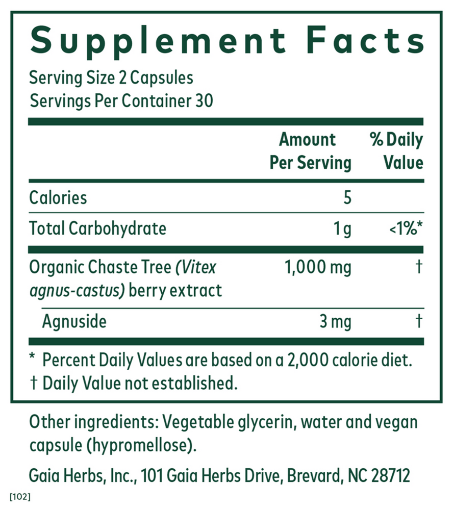 Product image for Vitex: Progesterone Support.