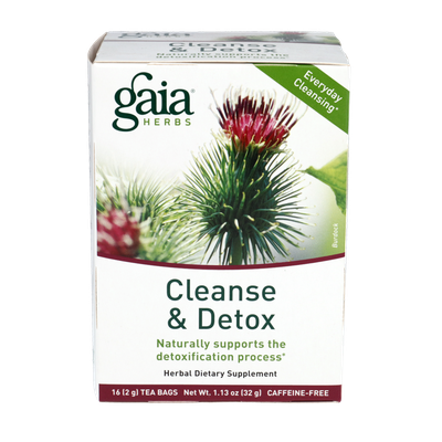 Product image for Cleanse and Detox Tea (16 Tea Bags). Discontinued.